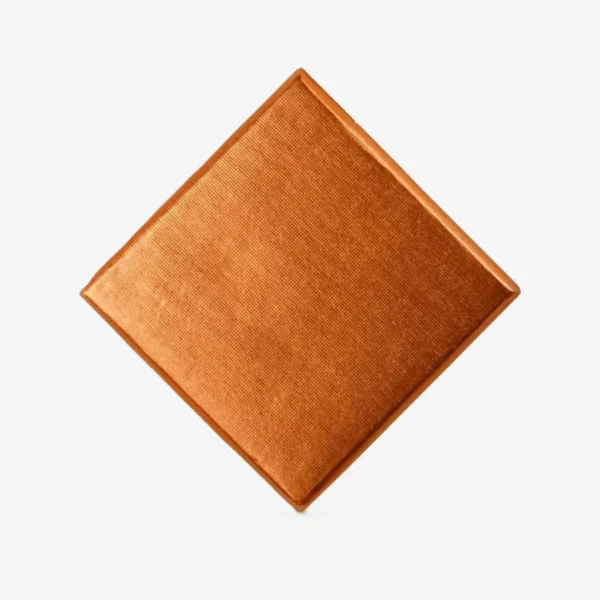 Bitter Kakao Desenli Sargılı Bronz Kare Madlen 2,6Kg.